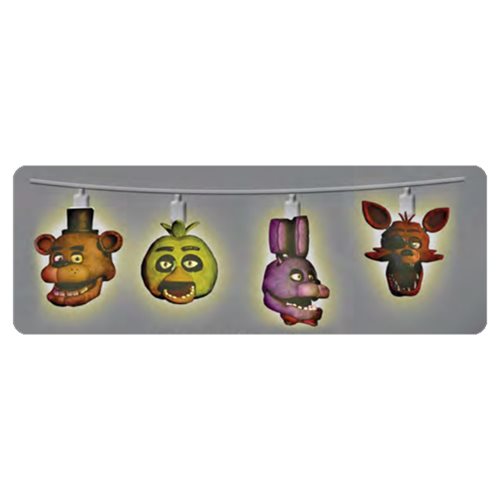 Five Nights at Freddy's Heads String Lights
